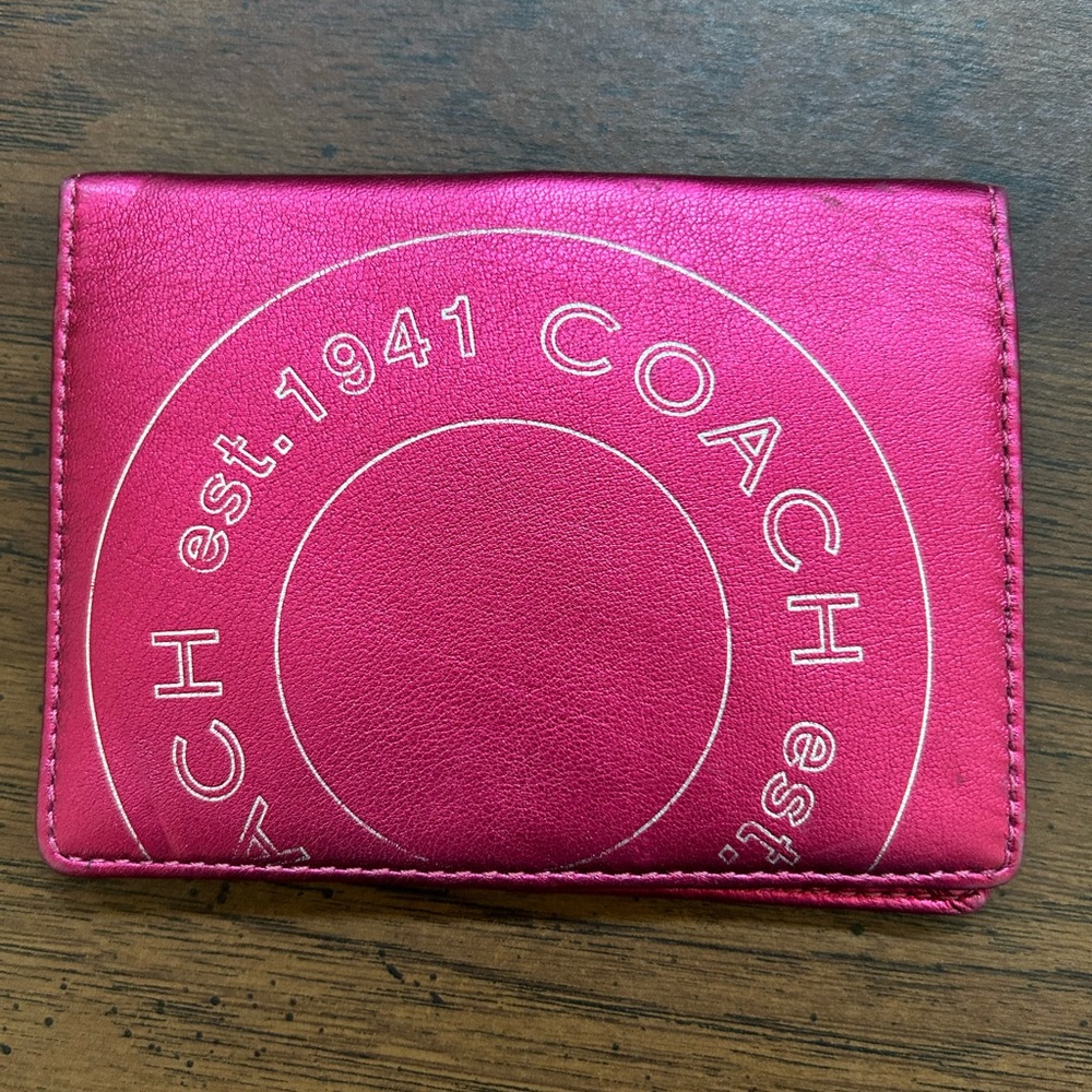 Coach Leather Wallet